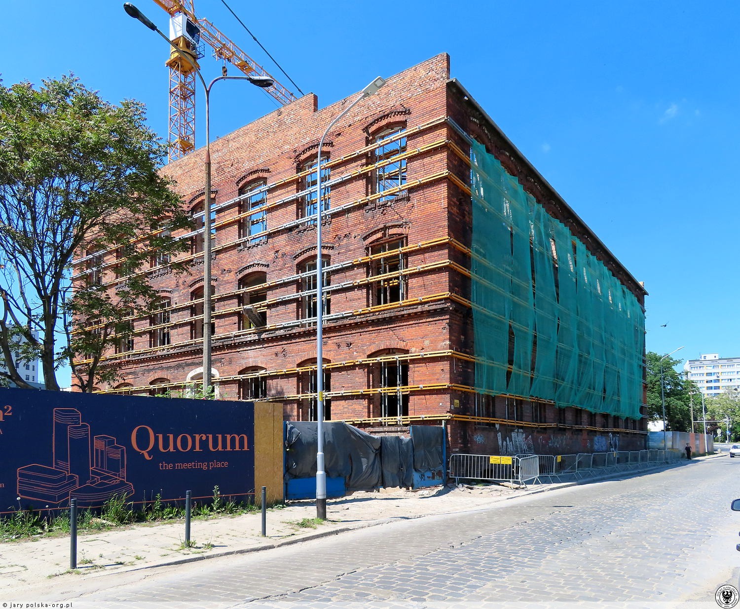 2020 - 2022 Przebudowa budynku Sikorskiego 26-32, Wrocław